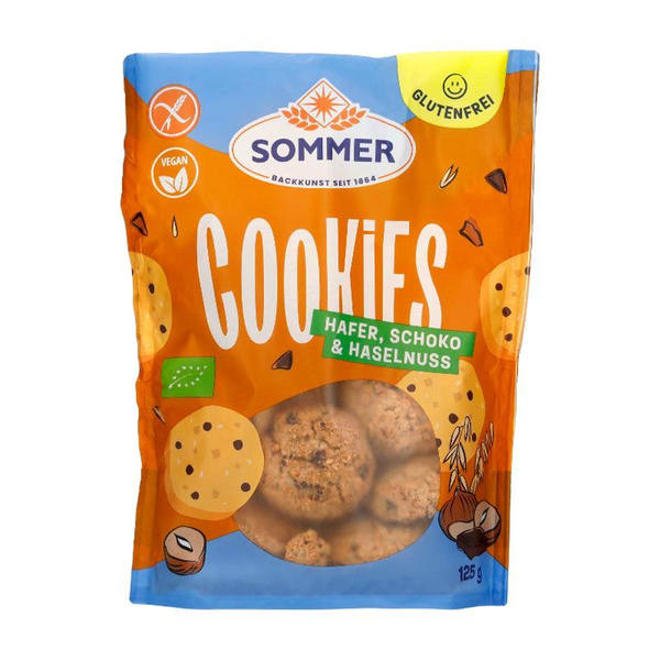 Produktfoto zu Cookies Hafer-Schoko-Nuss glutenfrei