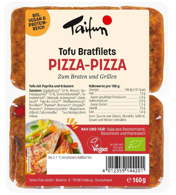 Produktfoto zu Pizza-Pizza Bratfilets 160g