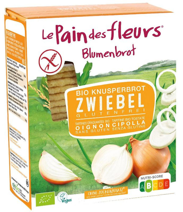 Produktfoto zu Blumenbrot - Knusperbrot Zwiebel (2 x 75g)