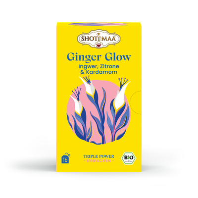Produktfoto zu Ginger Glow - Ingwer, Zitrone & Kardamom Gewürztee
