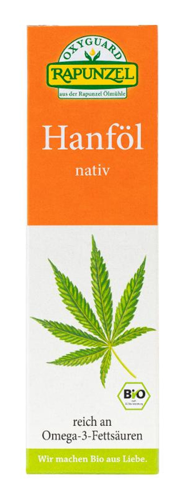Produktfoto zu OXYGUARD© Hanföl nativ 100ml