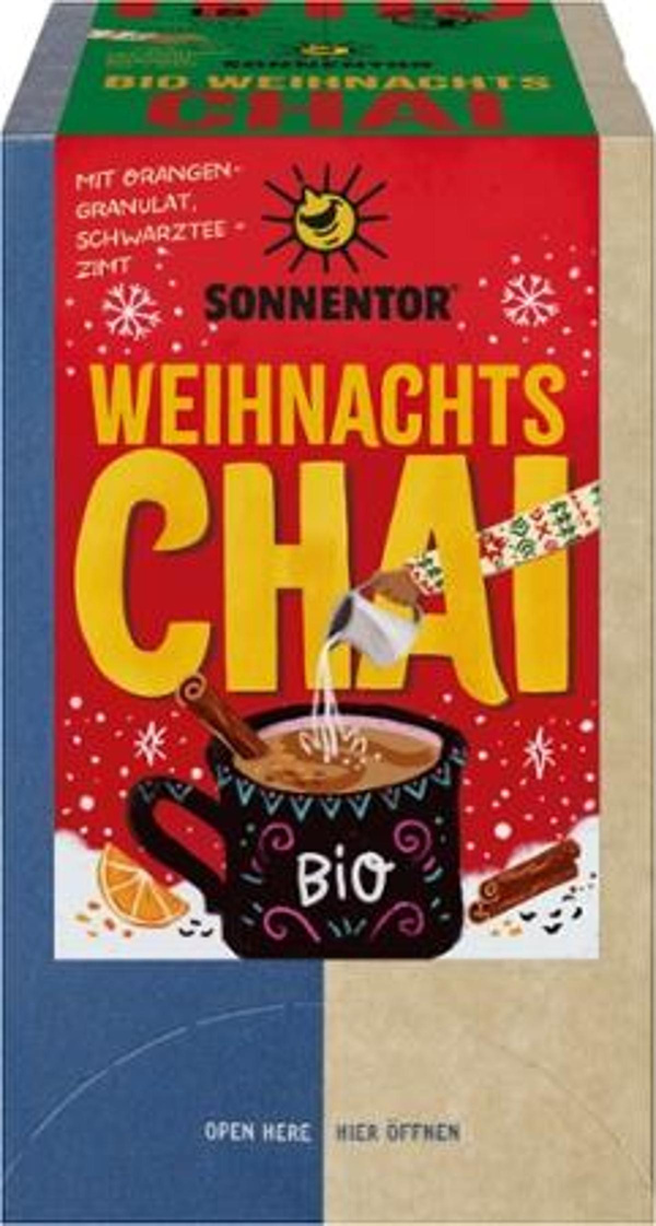 Produktfoto zu Weihnachts Chai Tee TB