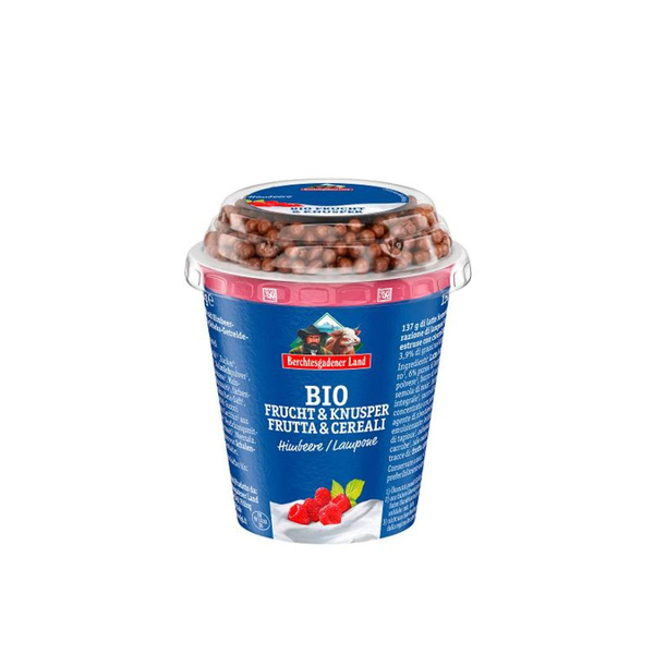 Produktfoto zu Joghurt Frucht_Knusper Himbeere 150g