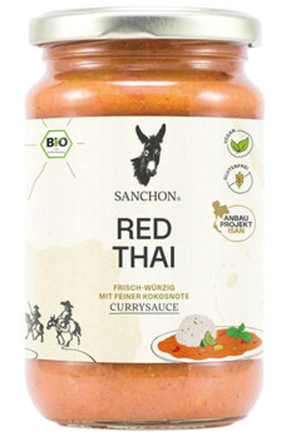 Produktfoto zu Currysauce Red Thai - Frisch-Würzig 340g