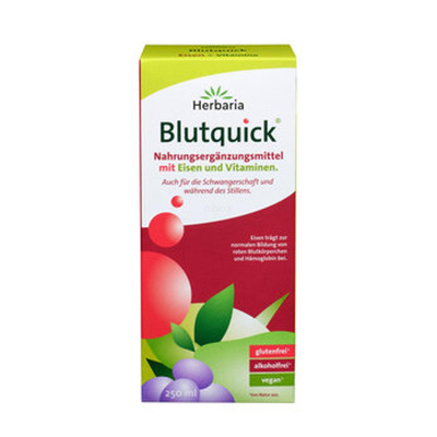 Produktfoto zu Blutquick Bio ohne Alkohol 250ml