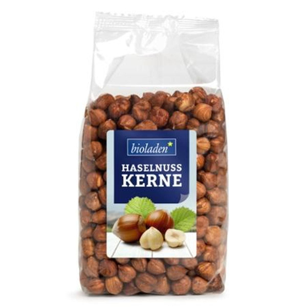 Produktfoto zu Haselnusskerne ganze Kerne  500g