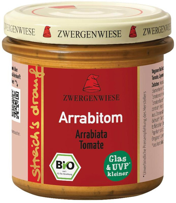 Produktfoto zu streichs drauf - Aufstrich Arrabitom