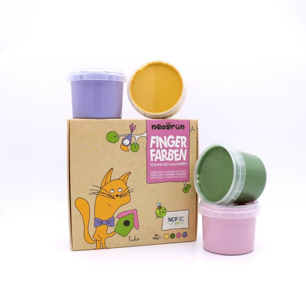 Produktfoto zu Fingerfarben Luka, neogrün