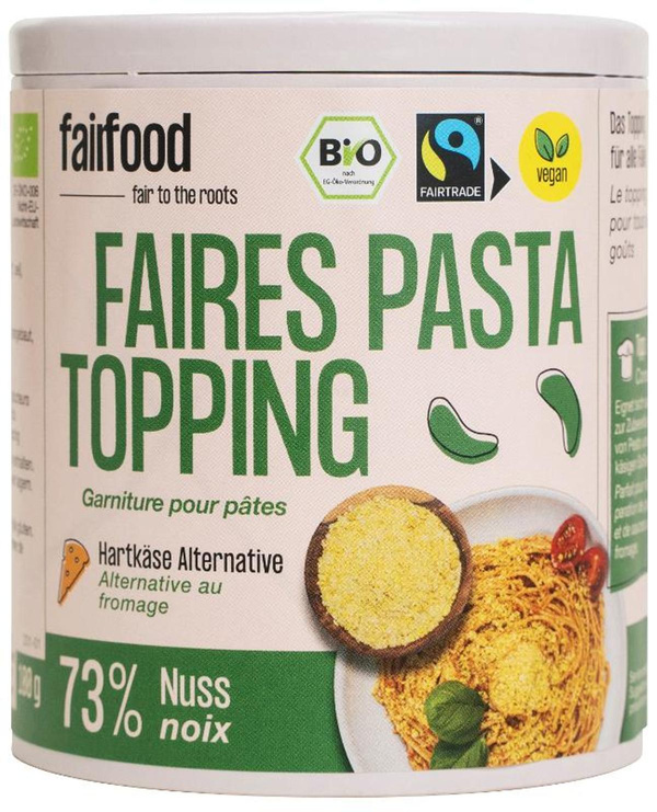 Produktfoto zu Nuss-Parmesan im Pfandglas