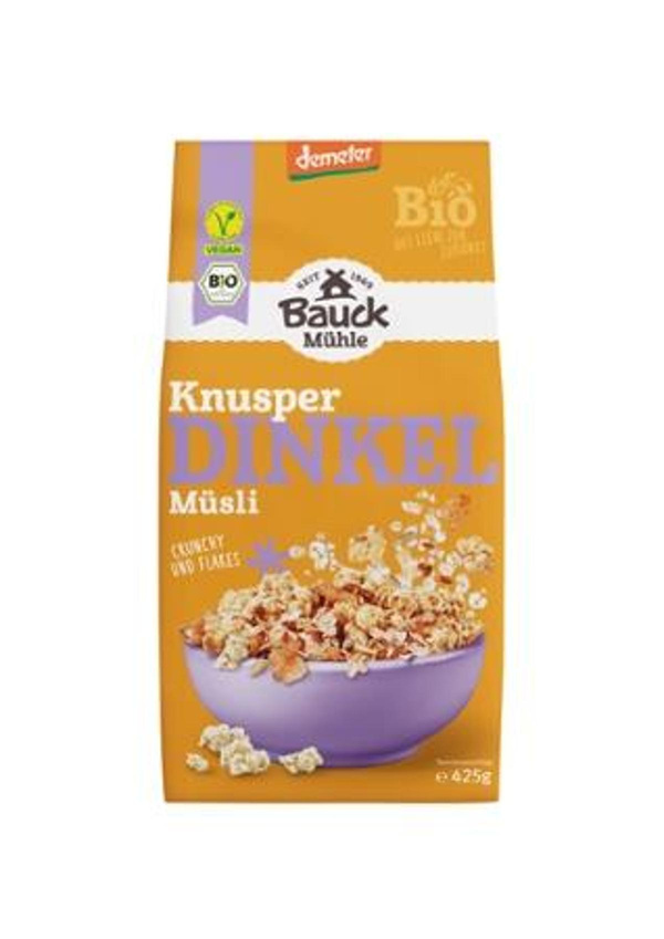 Produktfoto zu Dinkel Müsli Knusper, Demeter