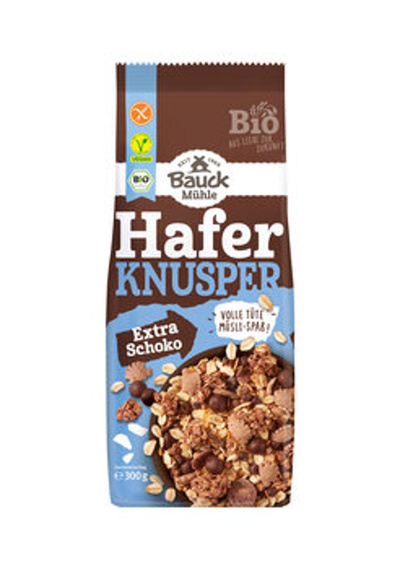 Produktfoto zu Hafer Knusper Müsli Extra Schoko, glutenfrei