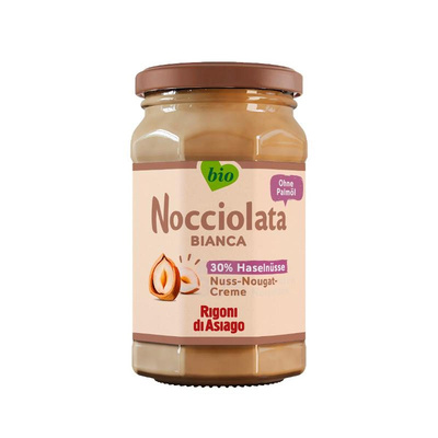 Produktfoto zu Nocciolata Haselnuss Nougat Aufstrich Bianca 250 g