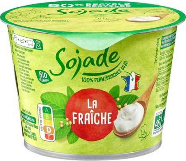 Produktfoto zu Pflanzliche Alternative zu Creme Fraiche Glas