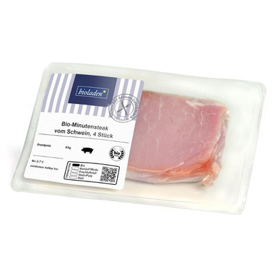 Produktfoto zu Minutensteak vom Schwein, 4 Stück ca 300g_Packung