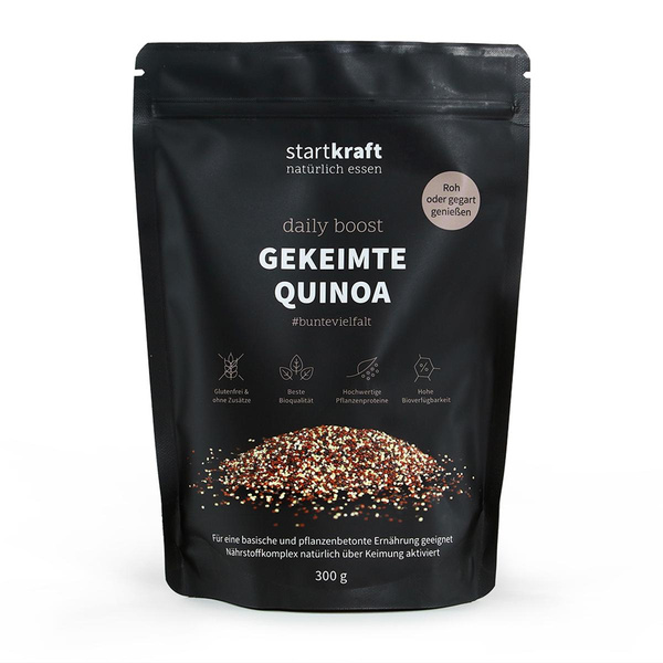Produktfoto zu Startkraft Quinoa bunt gekeimt