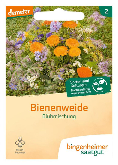 Produktfoto zu Saatgut Bienenweide Blühmischung