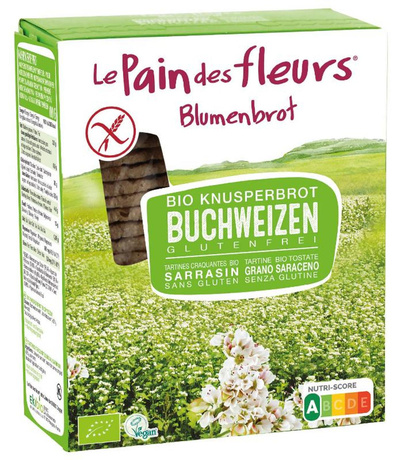 Produktfoto zu Blumenbrot - Knusperbrot Buchweizen (2 x 75g)