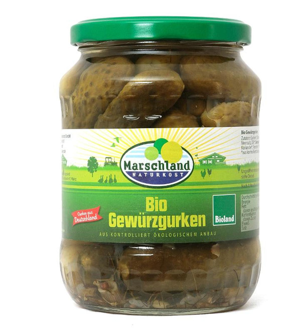 Produktfoto zu Gewürzgurken Glas