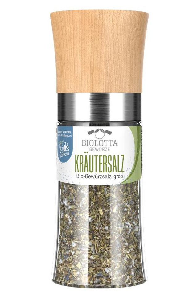 Produktfoto zu Kräutersalz Gewürzmühle 80g