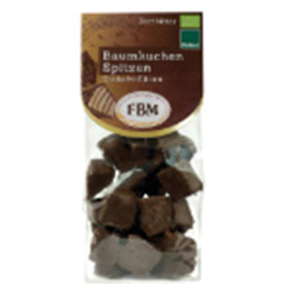 Produktfoto zu Baumkuchen-Spitzen Zartbitter 100g