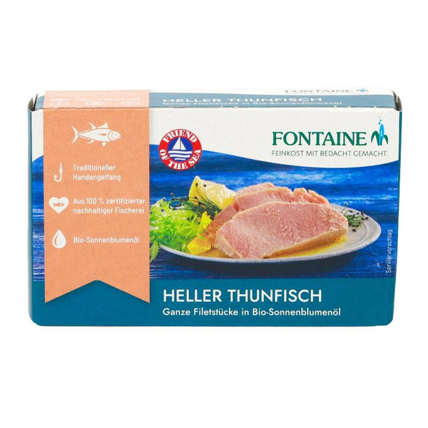 Produktfoto zu Heller Thunfisch in SB-Öl 120g