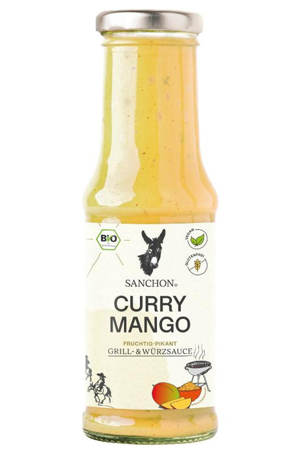 Produktfoto zu Curry Mango Grillsauce