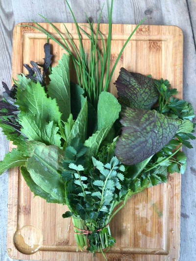 Produktfoto zu Grüne Soße (5 Kräuter)