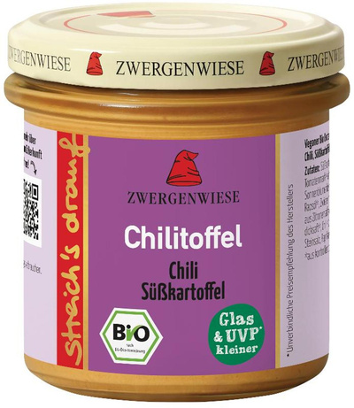 Produktfoto zu streichs drauf - Aufstrich Chilitoffel 135g