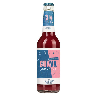 Produktfoto zu Guaven Limonade mit Holunder und Minze
