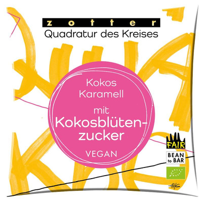 Produktfoto zu Quadratur des Kreises - Kokos Karamell mit Kokosblütenzucker