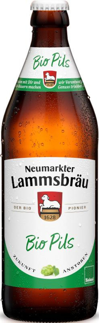 Produktfoto zu Lammsbräu Pils Kiste 10x 0,5l