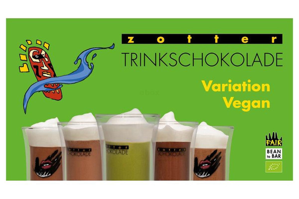 Produktfoto zu Trinkschokolade Variation Vegan von Zotter