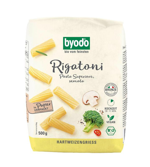 Produktfoto zu Rigatoni, 'Pasta Superiore, semola' 500g