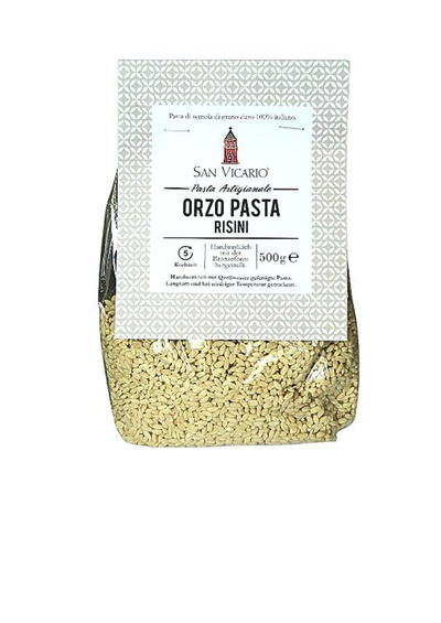 Produktfoto zu ORZO-Pasta (Risini) artigianali al bronzo