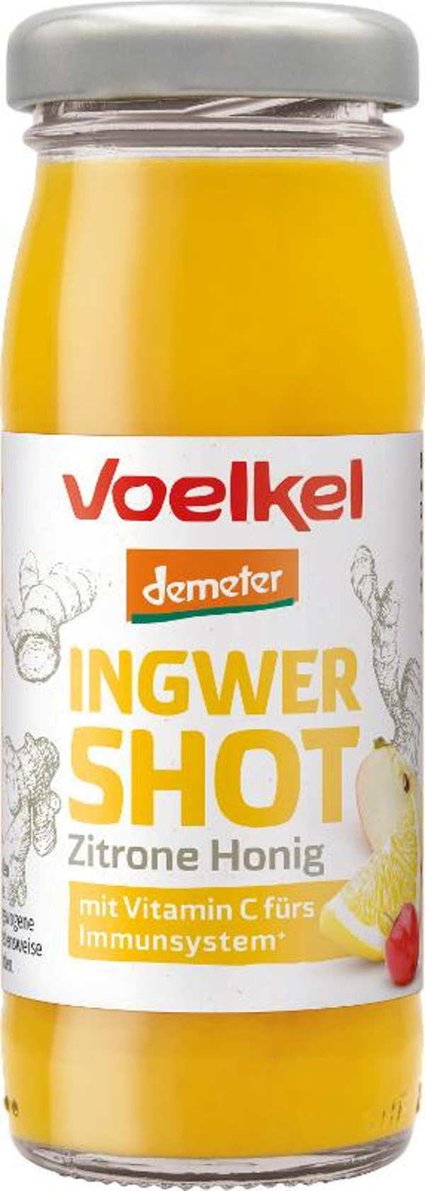 Produktfoto zu Shot Ingwer & Zitrone-Honig 95ml