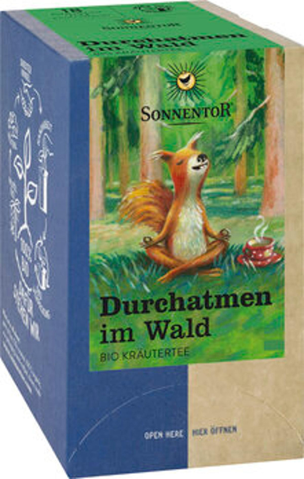 Produktfoto zu Durchatmen im Wald im Teebeutel