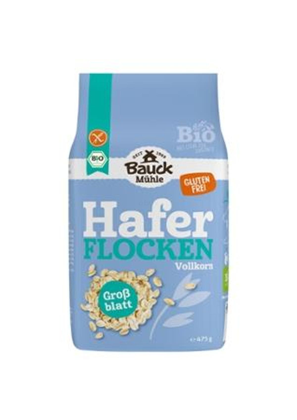 Produktfoto zu Haferflocken Großblatt Demeter glutenfrei 475g