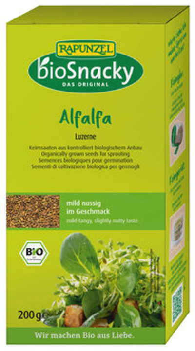 Produktfoto zu Keimsaat Alfalfa Luzerne bioSnacky 200g