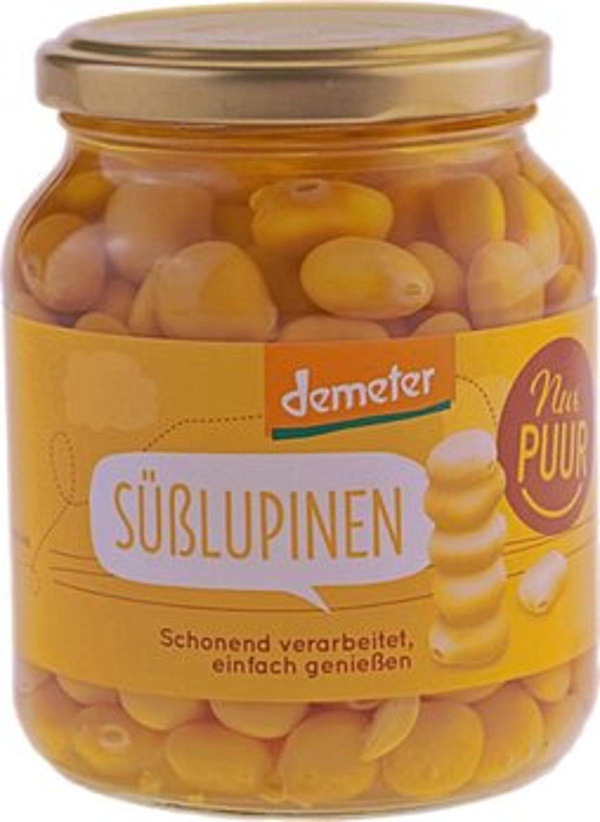 Produktfoto zu Süßlupinen im Glas 340g