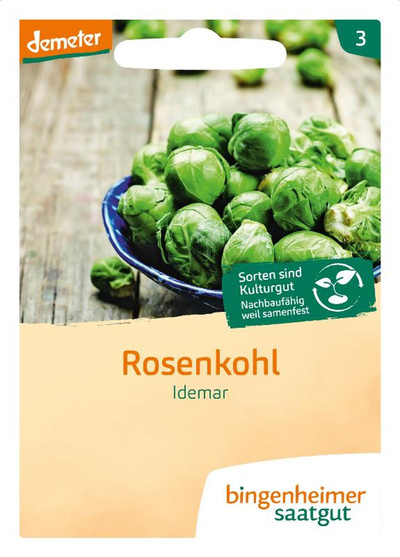 Produktfoto zu Saatgut Rosenkohl