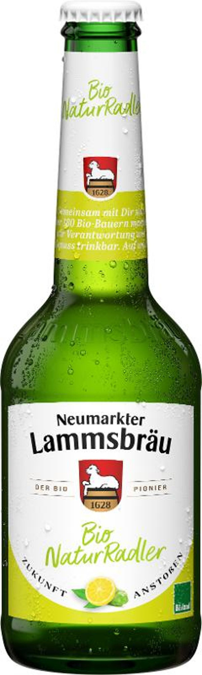 Produktfoto zu Lammsbräu NaturRadler  Kiste 10 x 0,33l