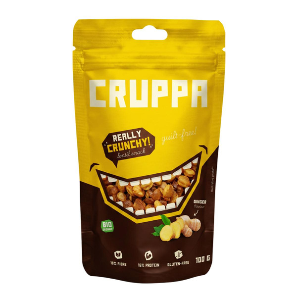 Produktfoto zu Proteinsnack Linse Ingwer100g