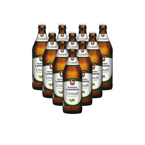 Produktfoto zu Lammsbräu Urstoff Kiste 10 x 0,5l