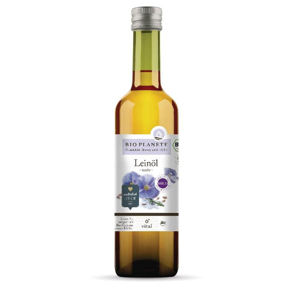 Produktfoto zu Leinöl nativ 500ml