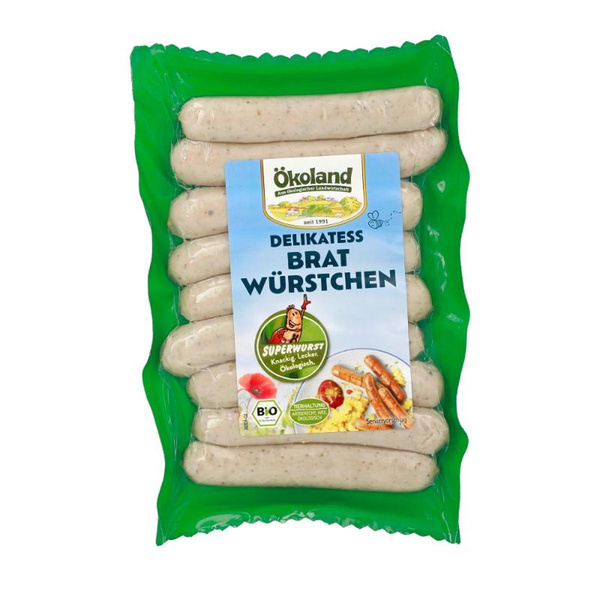 Produktfoto zu Delikatess Bratwürstchen Superwurst 9er