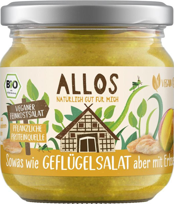 Produktfoto zu Veganer Feinkostsalat wie Geflügelsalat