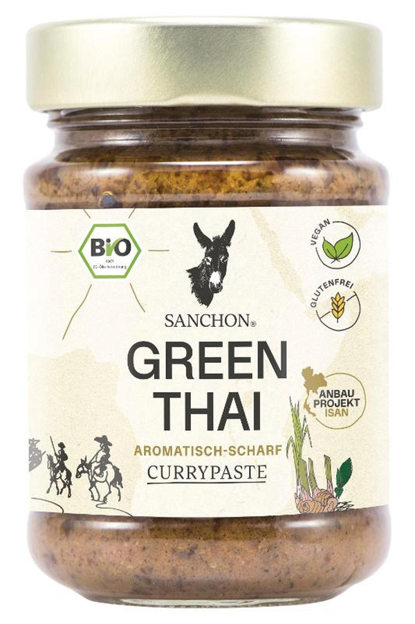 Produktfoto zu Thai Curry Paste grün 190g