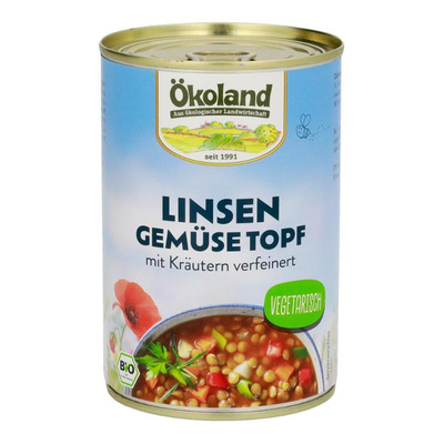 Produktfoto zu Linsen-Gemüse-Topf (Dose) 400g