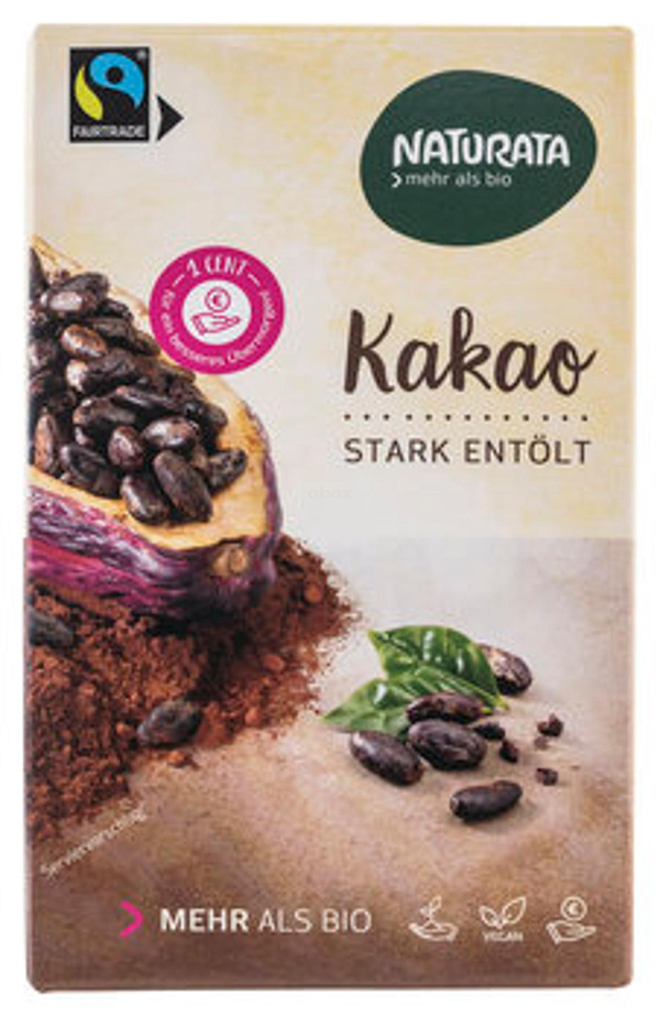 Produktfoto zu Kakaopulver, stark entölt 10-12 %, 125g