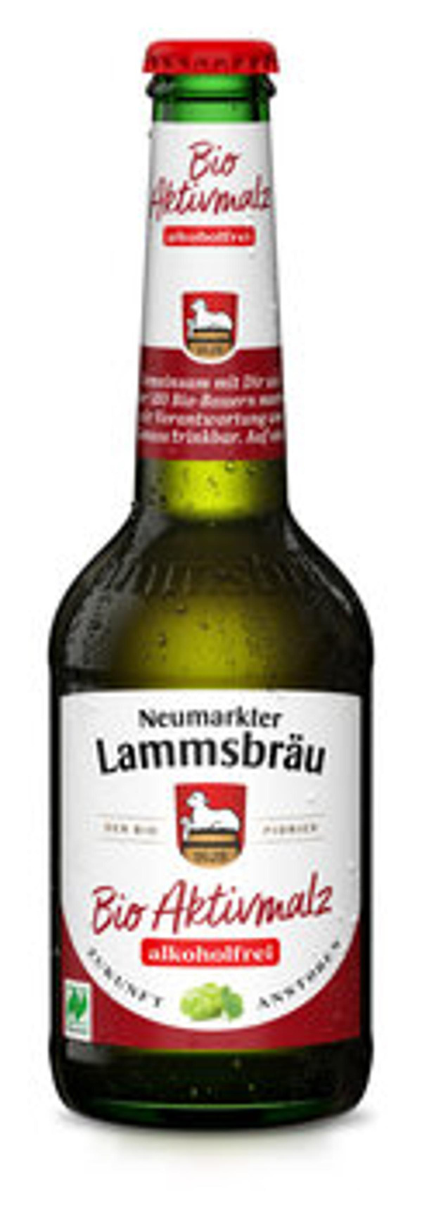 Produktfoto zu Lammsbräu Aktivmalz -alkoholfrei- 0,33l